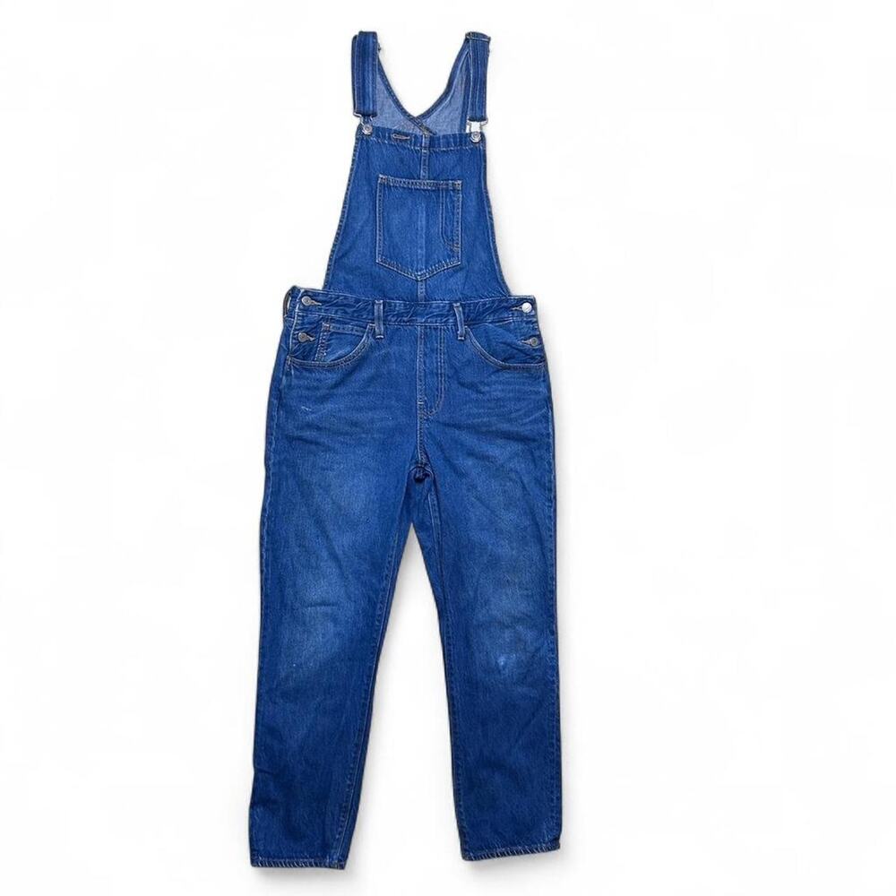 Levi’s Jeans Premium Clothing Blue Denim Womens Overalls Bibs Dungarees Large